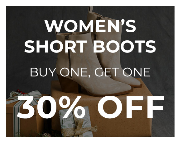 Women's Short Boots BOGO