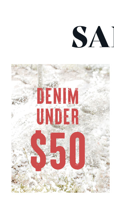 Shop Denim Under $50