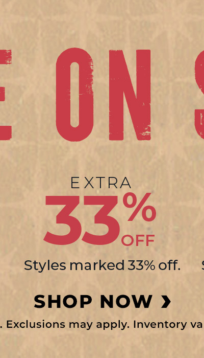 Shop Extra 33% Off