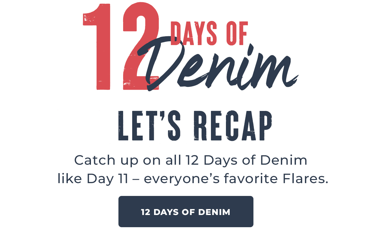 12 Days of Denim