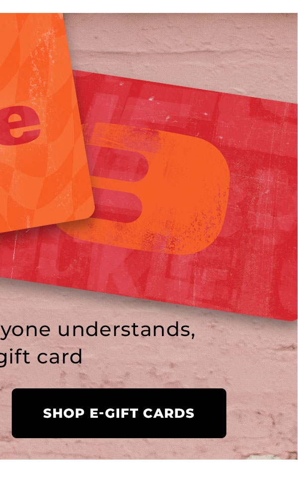 Shop E-Gift Cards