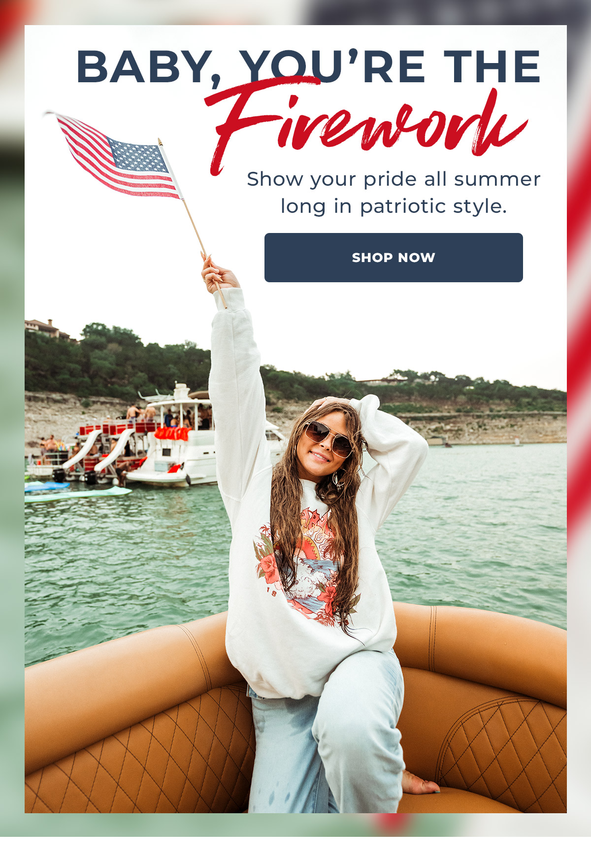 Shop women's red, white, and blue on buckle.com