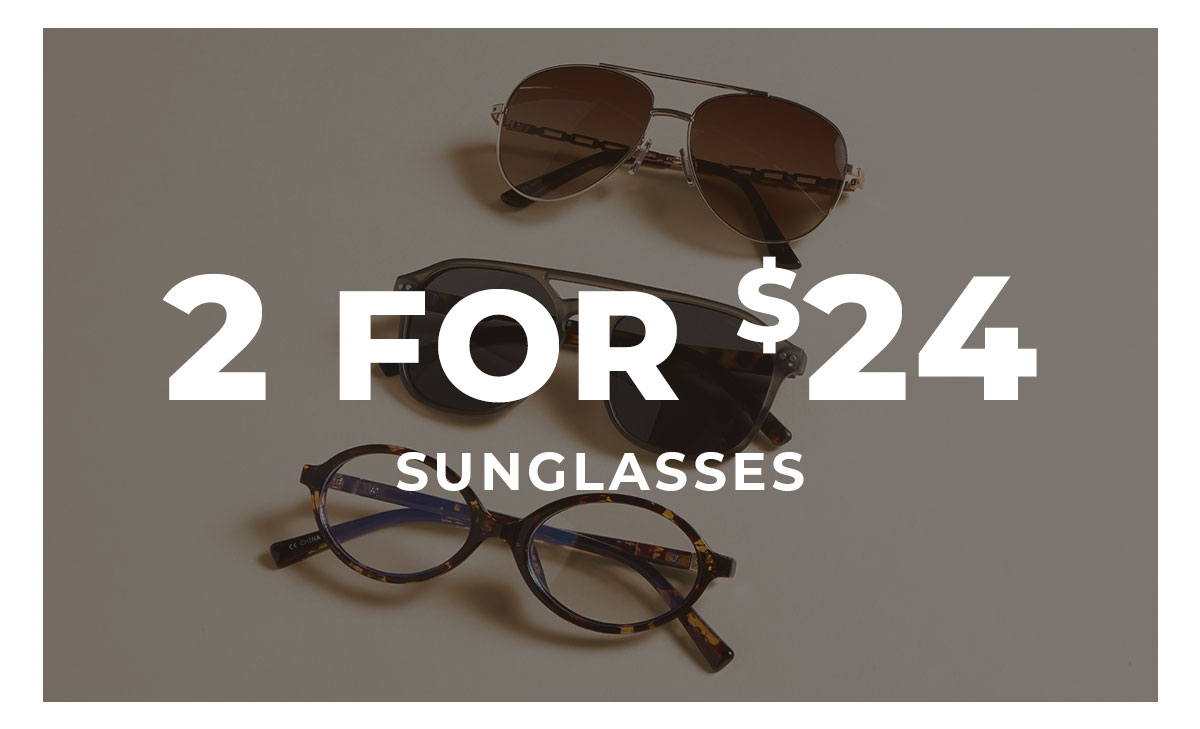 2 for $24 Sunglasses